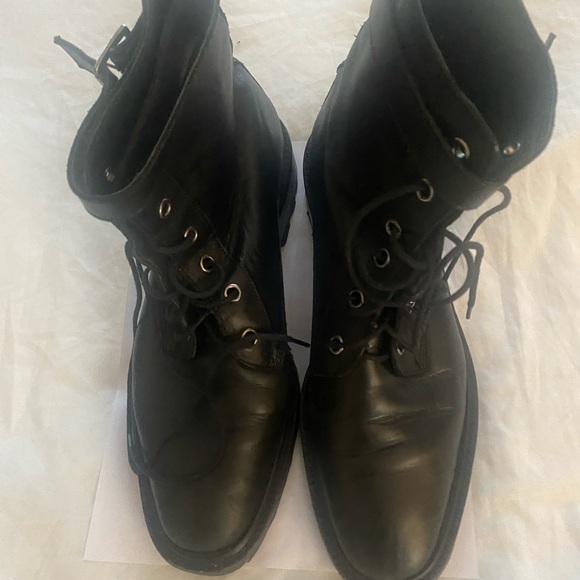 Rachel Comey Black Combat Boots - Picture 1 of 3